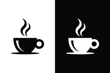 Tea icon vector on White Background ,Vector Art Illustration on white background.