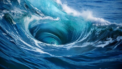 ocean vortex swirling water powerful waves blue water water texture water swirls