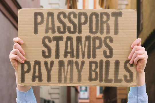 “Passport Stamps Pay My Bills” — a manifesto for digital nomads. Laptop smothered in global visa stickers.
FREEDOM. REMOTE. FLEXIBILITY. EXPENSES. INTERNET. FREELANCE. DIGITAL