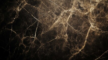 Elegant black marble texture with golden veins, ideal for backgrounds (1)