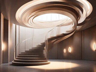 corridor with columns