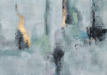 Abstract artwork with dynamic lines and soft colors, creating a harmonious and modern composition, perfect for contemporary interior design and artistic projects