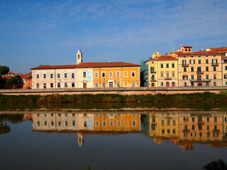 Fototapeta premium arno river in Pisa 