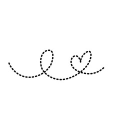 Simple bee trail line 