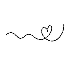 Simple bee trail line 