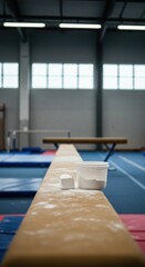 Gymnastic balance beam
