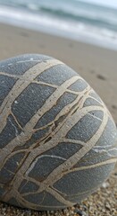 Intricate beach stone