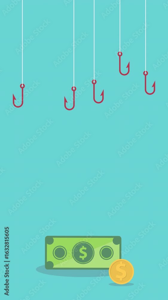 Poster hacker attack. hackers and cybercriminals phishing, theft, stealing money. hacking and web security.