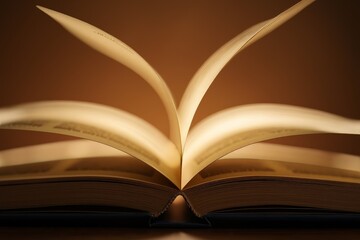 Open book pages education literature reading knowledge study learning concept idea