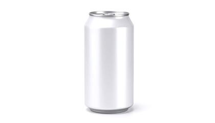 Blank white aluminum can (1)