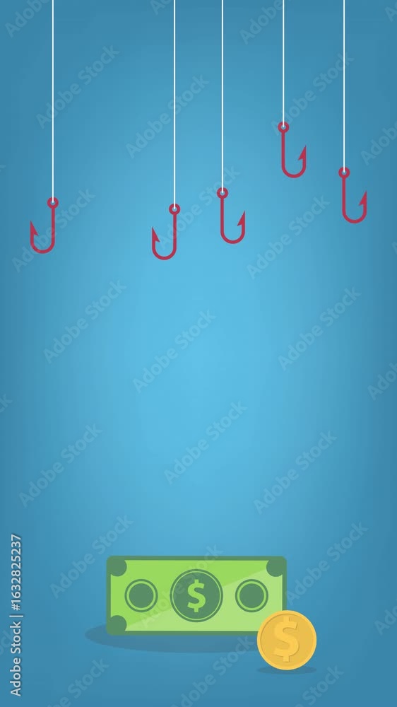 Poster hacker attack. hackers and cybercriminals phishing, theft, stealing money. hacking and web security.