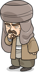 Ilustrasi seorang laki-laki 