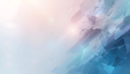 Abstract Geometric Network Background with Soft Gradient