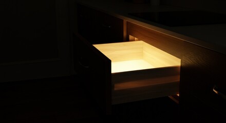 Illuminated Kitchen Drawer