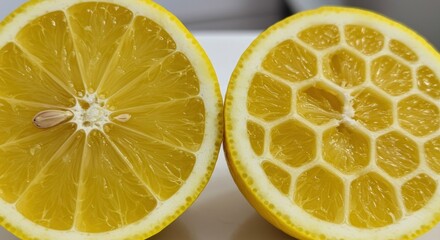 Close-up Lemon Slices