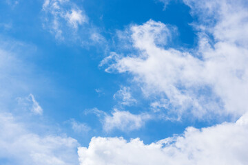 夏の空　青空ともくもくの雲09