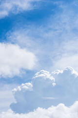 夏の空　青空ともくもくの雲12
