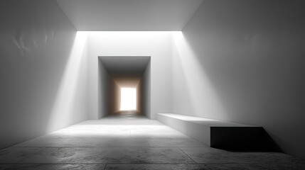 Obraz premium door to light