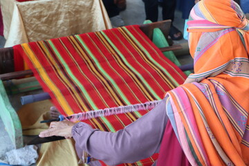 Cultural Craftsmanship: Bima Handwoven Fabric