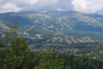 Fototapeta premium mountains in the mountains