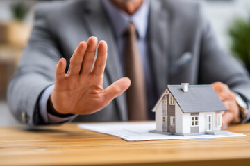 no real estate deal visual concept