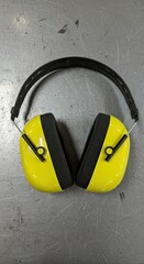 Yellow ear protectors