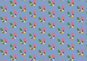 Seamless patterns Chistmas 