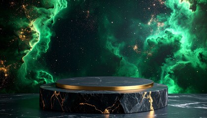 Emerald cosmos platform for product display