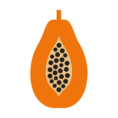 fruit papaw colored icon