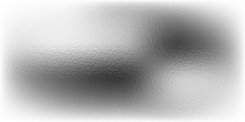 Silver metal effect foil. Silver texture. Gradient background. Metal surface print. Glitter backdrop.