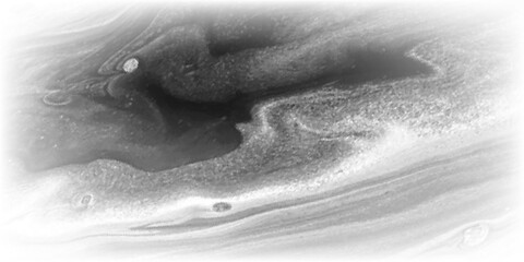 close up of the white PE foam layers texture, Poly bonding Foam