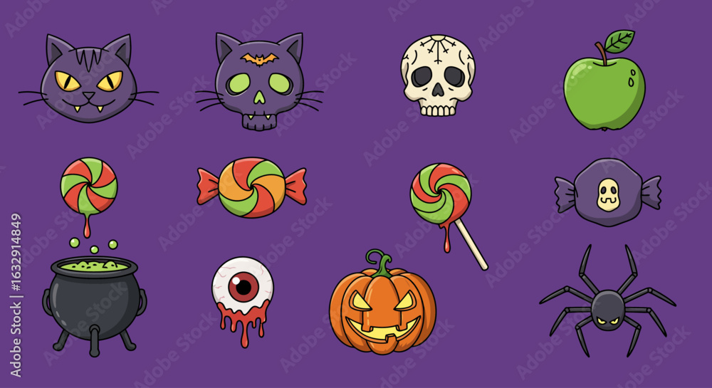 Poster pixelated cartoon vector illustration style with bold outlines and minimal shading. features clean, 