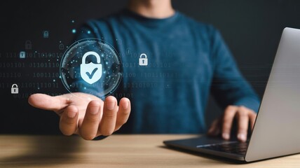 Digital security and data protection with cyber protection technology