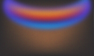 Abstract vibrant colorful gradient grainy texture background with soft light and modern feel