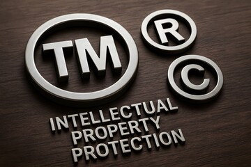 Trademark copyright intellectual property rights protection legal concept law