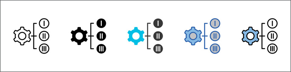 Priority Icon Pack Multistyle Illustration