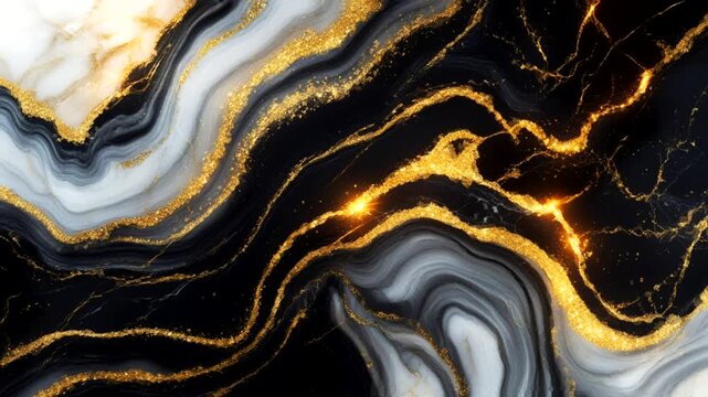 Luxurious and elegant marble. This combination of colors and textures creates a rich, classy, and artistic look.