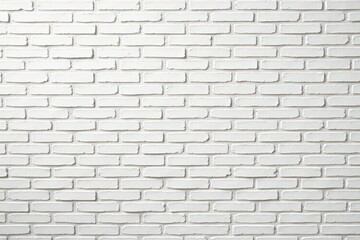 Obraz premium Textured white brick wall, ideal for product displays , tile, space