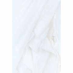 Obraz premium Textura suave de tecido branco dobrado