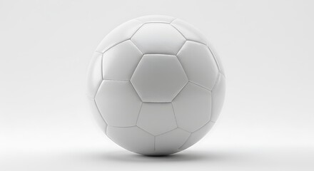 soccer ball isolated on white