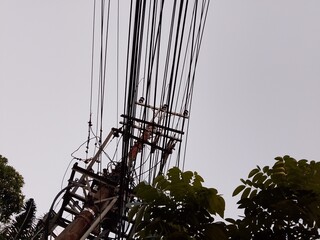 high voltage power lines