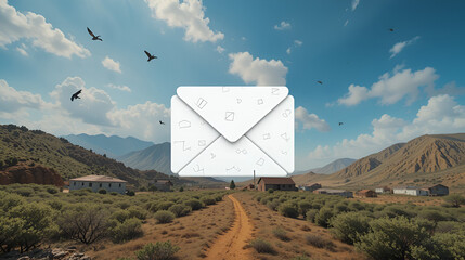 Email 01 Filled - Remove Mail Icon