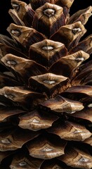 Close-up pine cone
