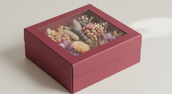 Pressed flowers in a box (1) - Powered by Adobe