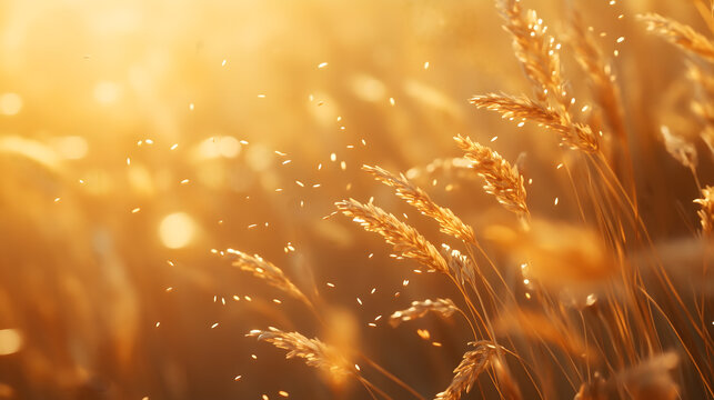 Grass Seeds in the Wind