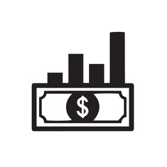 dollar chart icon