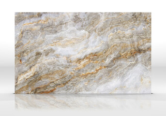 White gold Onyx marble tile texture