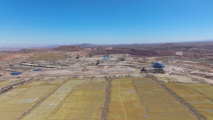 Cerro Colorado is an open pit copper mine located in the Atacama Desert of northern Chile. More precisely it lies in the commune of Pozo Almonte in Tarapacá