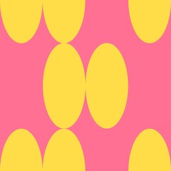 Pink retro pattern background, circle geometric