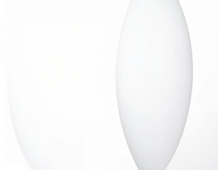 Elegant Abstract Shapes in White white abstract background